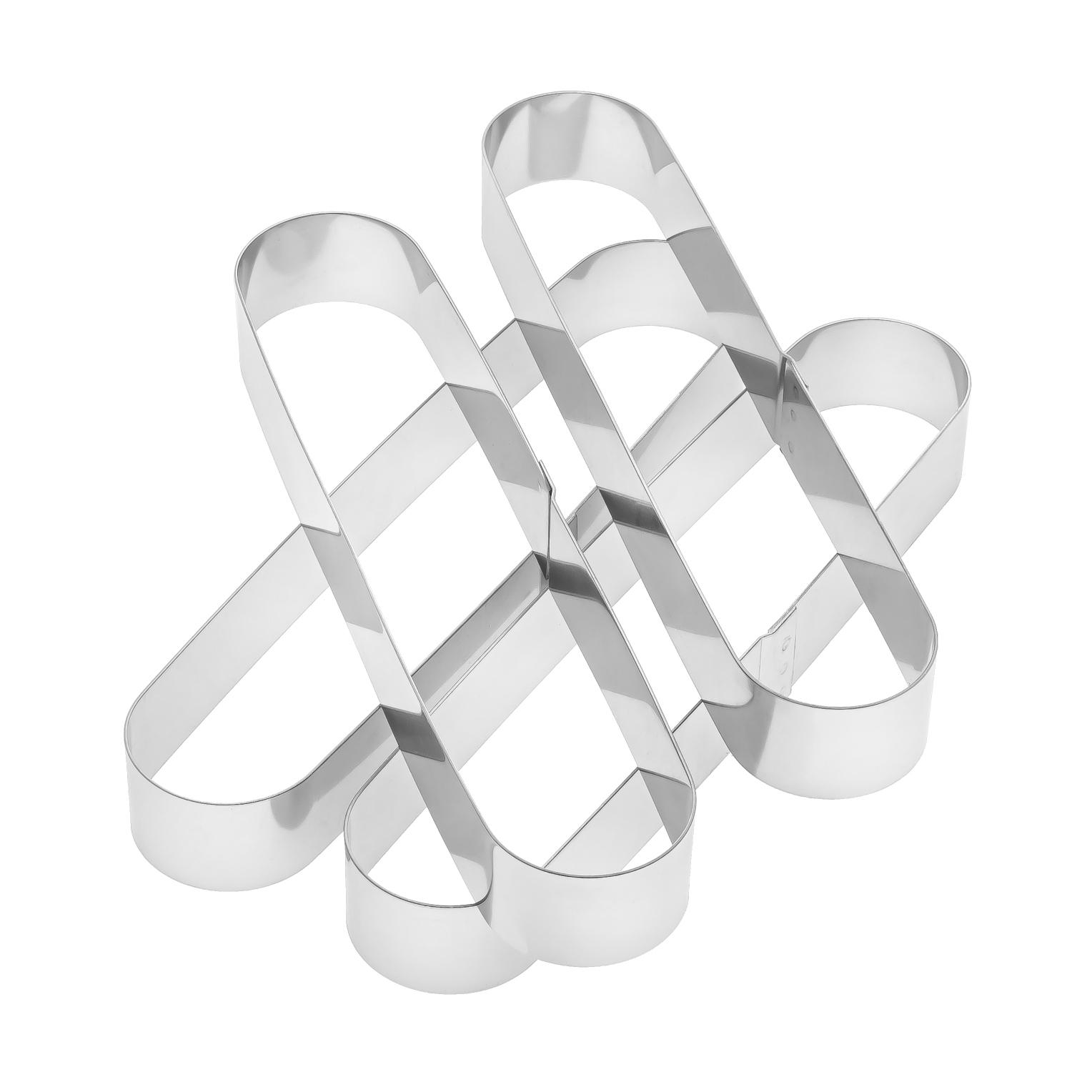 Набір формочок для еклерів/тістечок та тарталеток 4 шт. 20х4х2,5 см - фото 21 Набір формочок для еклерів/тістечок та тарталеток 4 шт. 20х4х2,5 см - фото 21