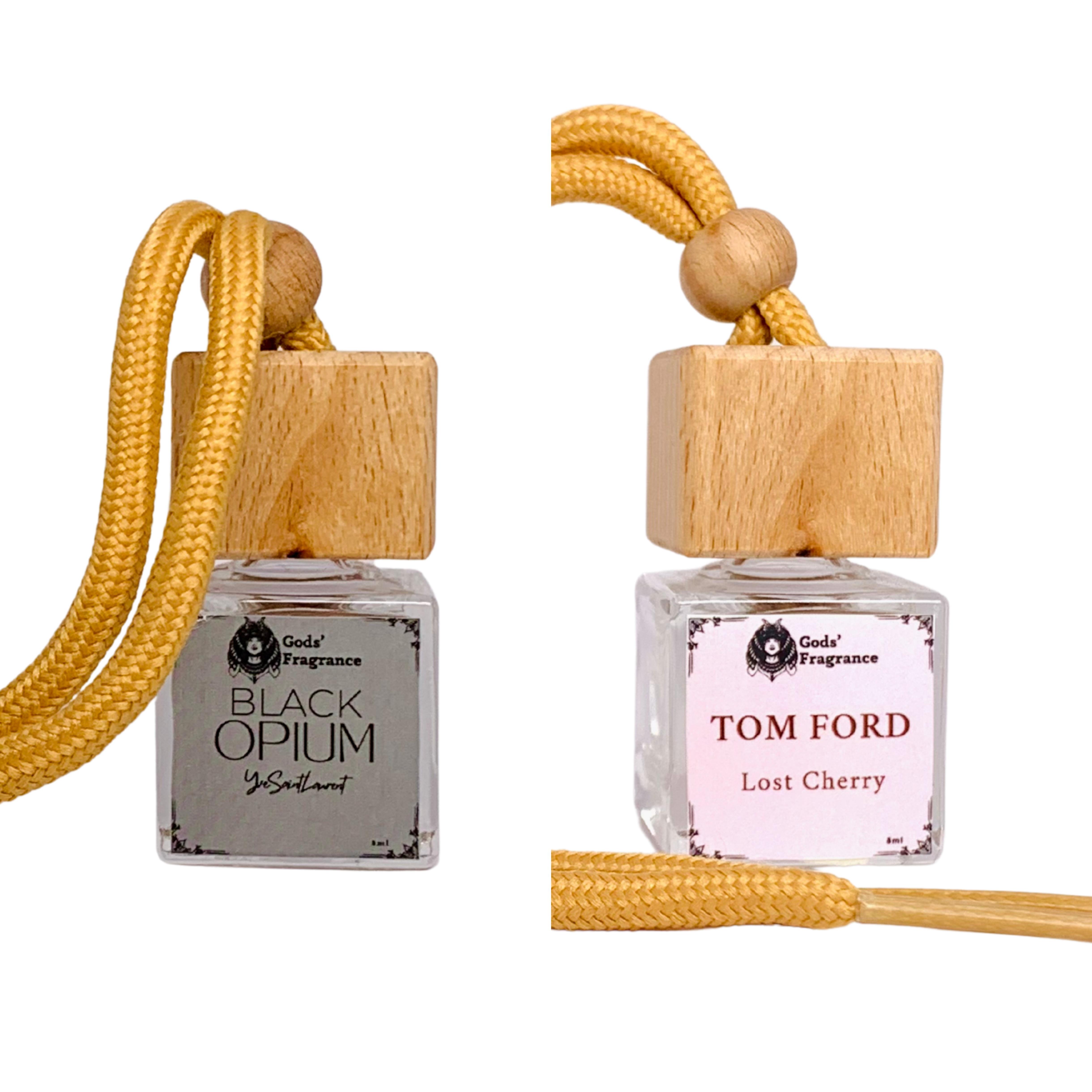 Комплект автодухов с ароматами Lost Cherry и Black Opium Gods Fragrance (N-001U; N-012W)