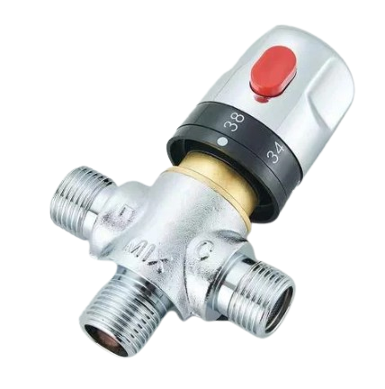 Смеситель термостатический 75 мм латунь (32711469)