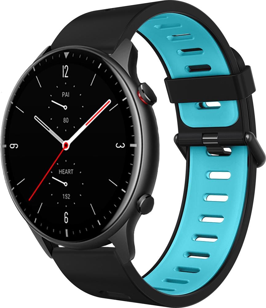 Ремешок Traf для Amazfit GTR 2e Black/Blue (28909)