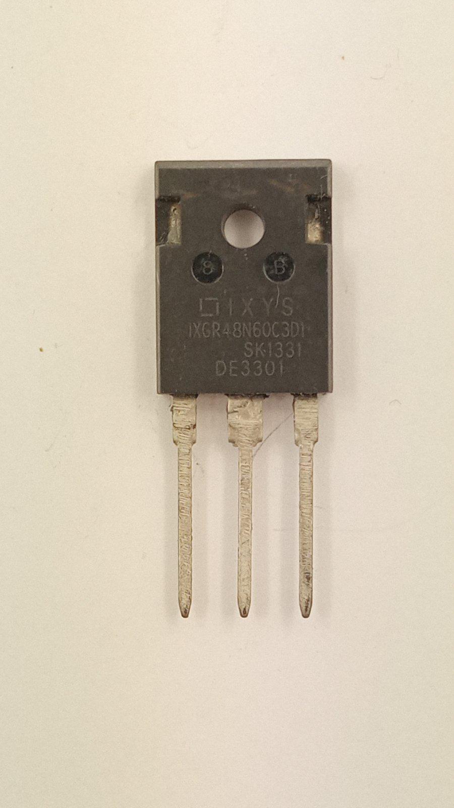 Транзистор IXGR48N60C3D1 n-channel 600V 48A 38ns TO-247 (17973)