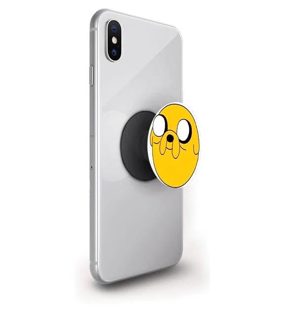 Попсокет для телефона PopSockets Мультяшный персонаж Черный (pop211)