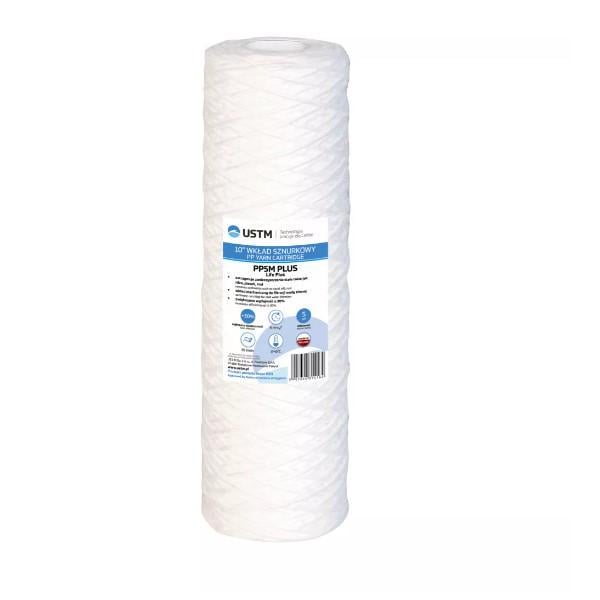 Картридж для фильтров воды USTM PPPLUS из полипропиленовой нити 2,5x10" 5 мкм (21949836)