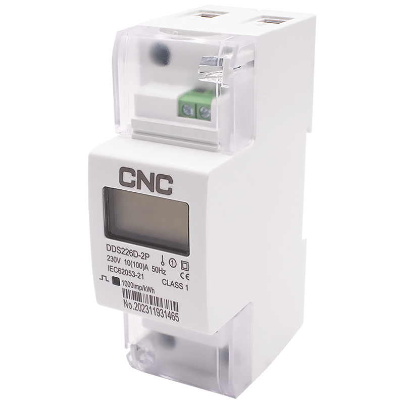 Лічильник електронний однофазний CNC DDS226D-2P 100А клас 1 LCD дисплей (Б00044053)