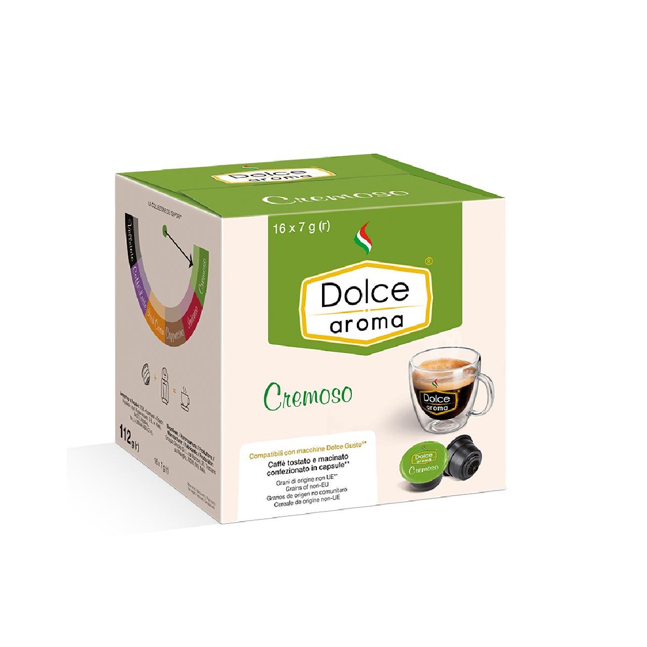 Кава у капсулах Dolce Aroma Cremoso тип Dolce Gusto 16 шт. (20336303) - фото 1