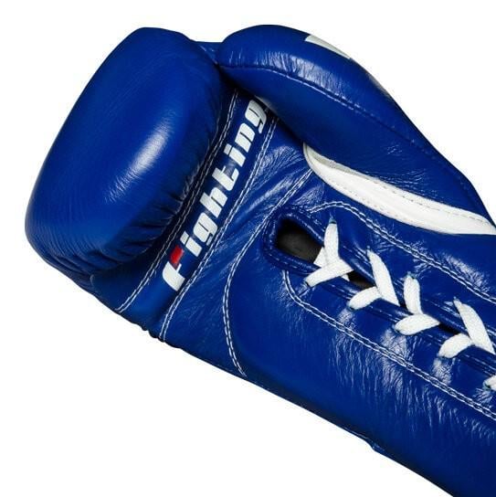 Перчатки боксерские Fighting Fearless Certified Pro Fight Gloves II 10 oz Синий (10083959) - фото 2