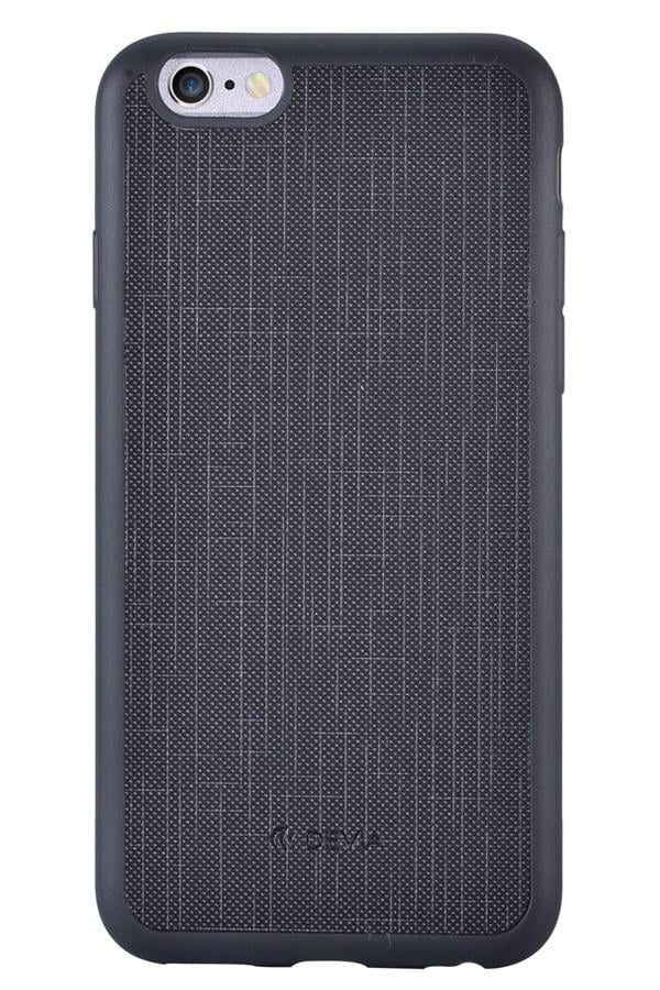 Чехол-накладка Devia Jelly Slim Leather Series Case for iPhone 6/6S Plus, Black Чехол-накладка Devia Jelly Slim Leather Series Case for iPhone 6/6S Plus, Black