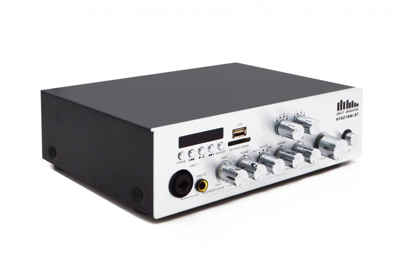 Трансляционный усилитель Sky Sound HY-601MB+BT 2-ZONE/2х60W - фото 2 Трансляционный усилитель Sky Sound HY-601MB+BT 2-ZONE/2х60W - фото 2