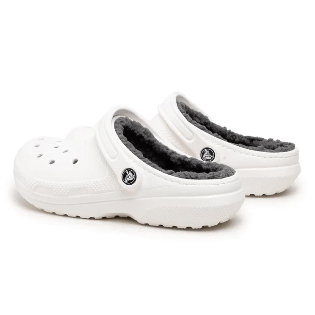 Сабо Crocs Classic Lined Clog M11 р. 44 White - фото 3