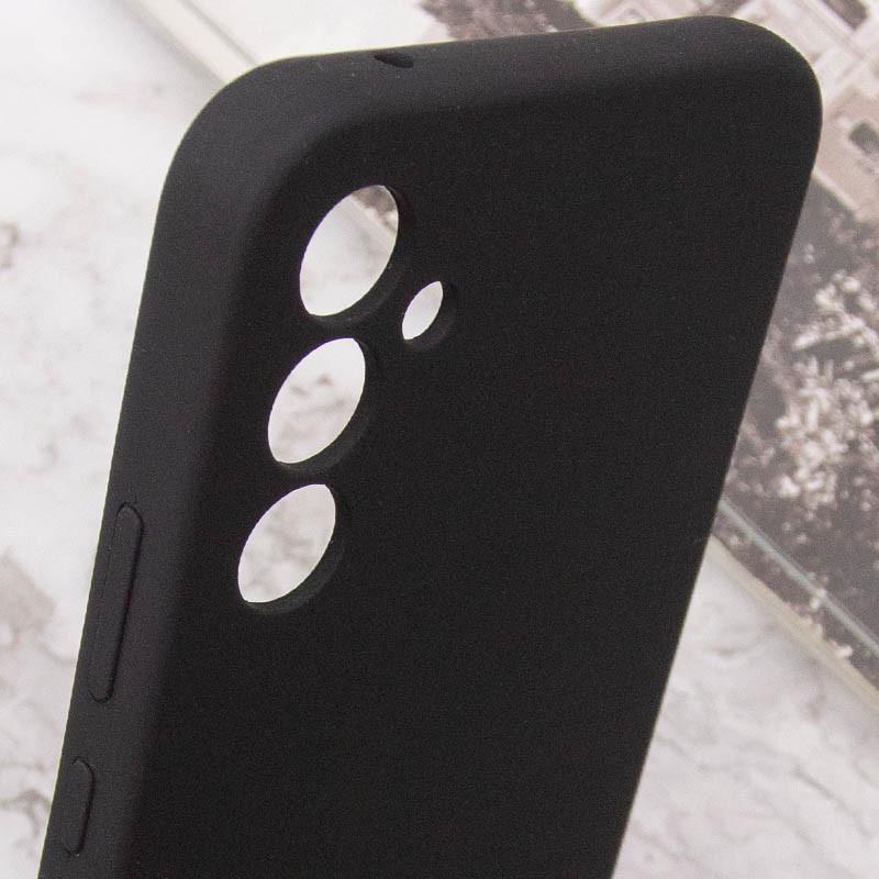 Противоударный Чехол Silicone Cover Lakshmi Full Camera (AAA) для Samsung Galaxy A34 5G Черный / Black - фото 6