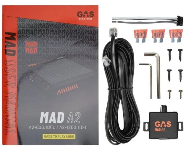 Усилитель GAS MAD A2-1200.1DFL - фото 3