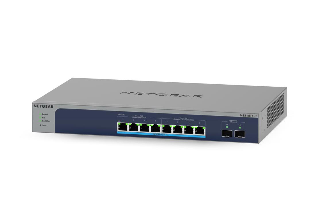 Комутатор керований рівня 2 NETGEAR MS510TXUP (MS510TXUP-100EUS) - фото 2 Комутатор керований рівня 2 NETGEAR MS510TXUP (MS510TXUP-100EUS) - фото 2