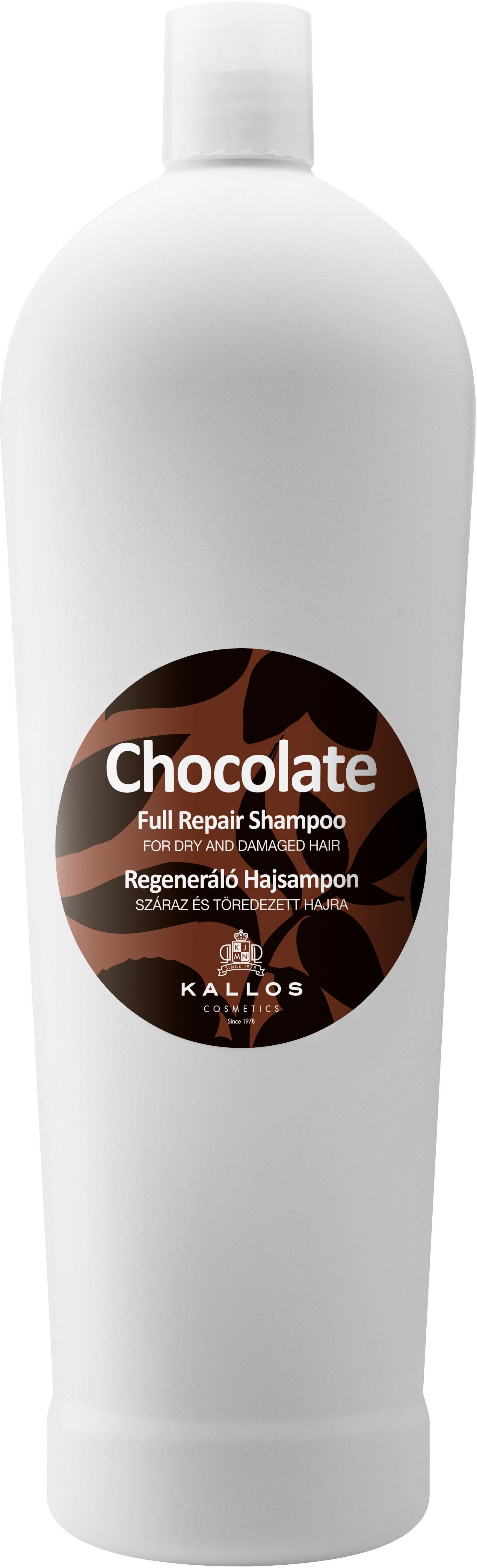 Шампунь для сухого та пошкодженого волосся Kallos Cosmetics Chocolate Full Repair Shampoo Шоколад 1000 мл
