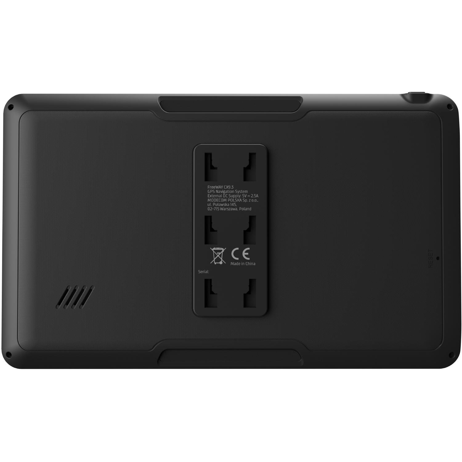 GPS-навігатор Modecom Device FreeWAY CX 9.3 Plus TFT 16 GB 9" MapFactor EU Black (NAV-FREEWAYCX93PLUS-MF-EU) - фото 5 GPS-навігатор Modecom Device FreeWAY CX 9.3 Plus TFT 16 GB 9" MapFactor EU Black (NAV-FREEWAYCX93PLUS-MF-EU) - фото 5