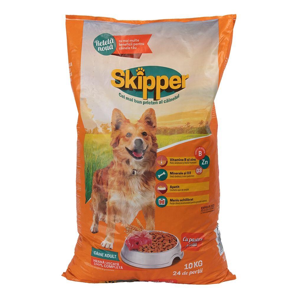 Корм для собак сухой Skipper с говядиной и курицей 10 кг (5948308003529)