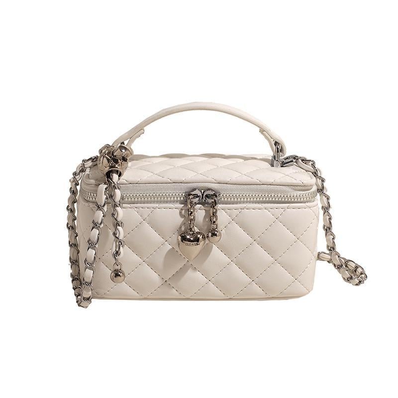 Женская сумка-косметичка Vanity Bag 85063 кросс-боди Белый (27484605)