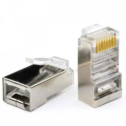 Конектор мережевий Kingda KD-PG8015 RJ-45 FTP Cat.5e Прозорий (574903)