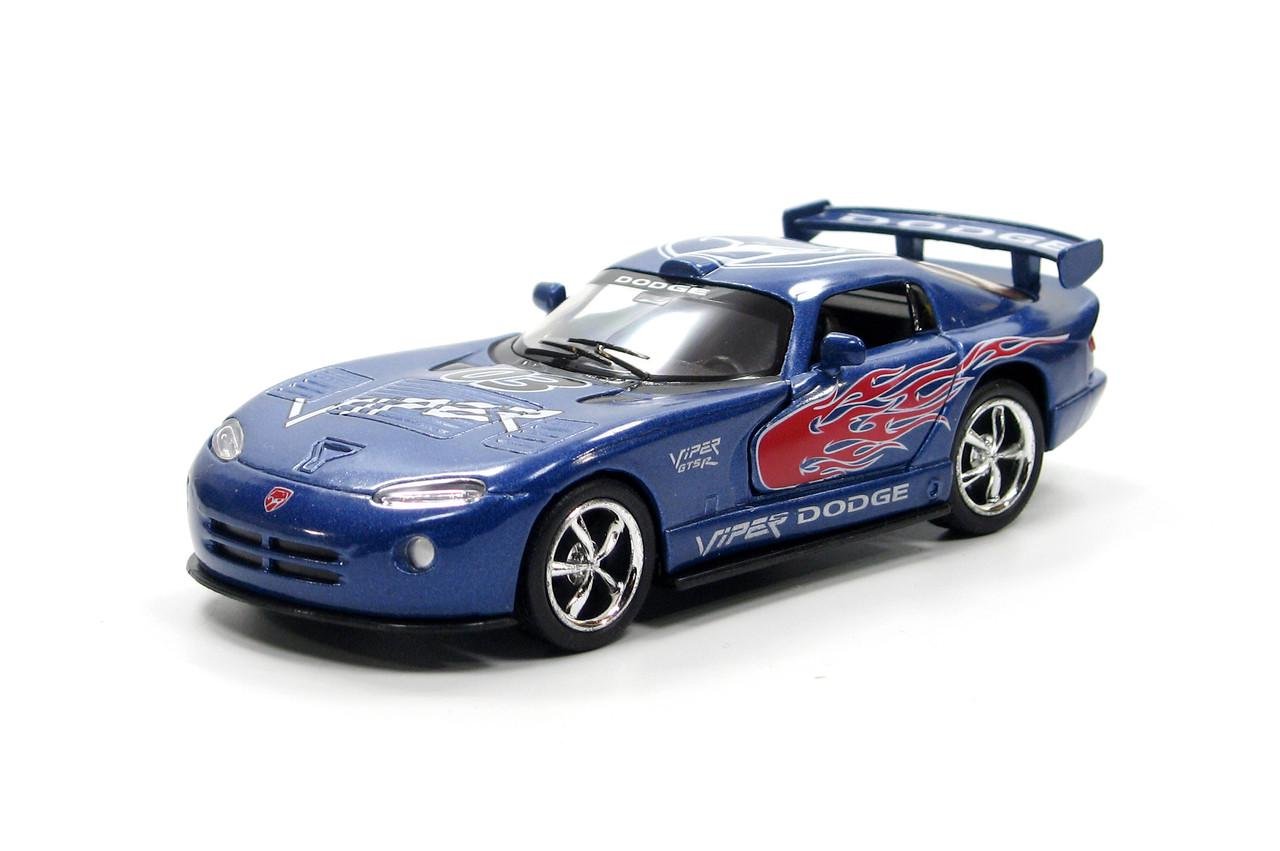 Машина металева KT5039WF DODGE Viper GTSR with printing