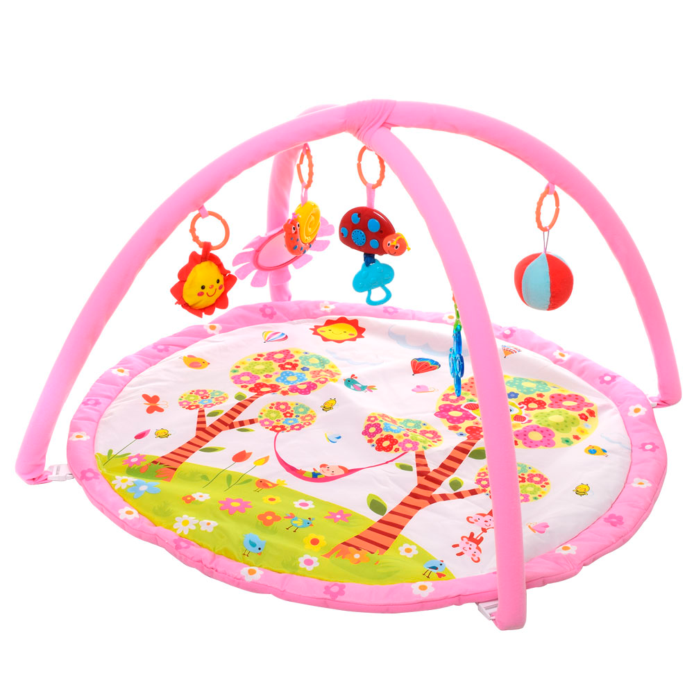 Коврик игровой для младенца Bambi Лесная лужайка Розовый (63-75-668-09-10-17-18-19-20) Коврик игровой для младенца Bambi Лесная лужайка Розовый (63-75-668-09-10-17-18-19-20)