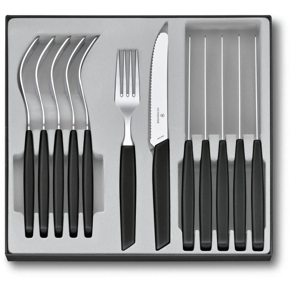 Набор кухонный Victorinox Swiss Modern Table Set tomato 12 шт. Черный (58-79-Vx69093.11W.12)