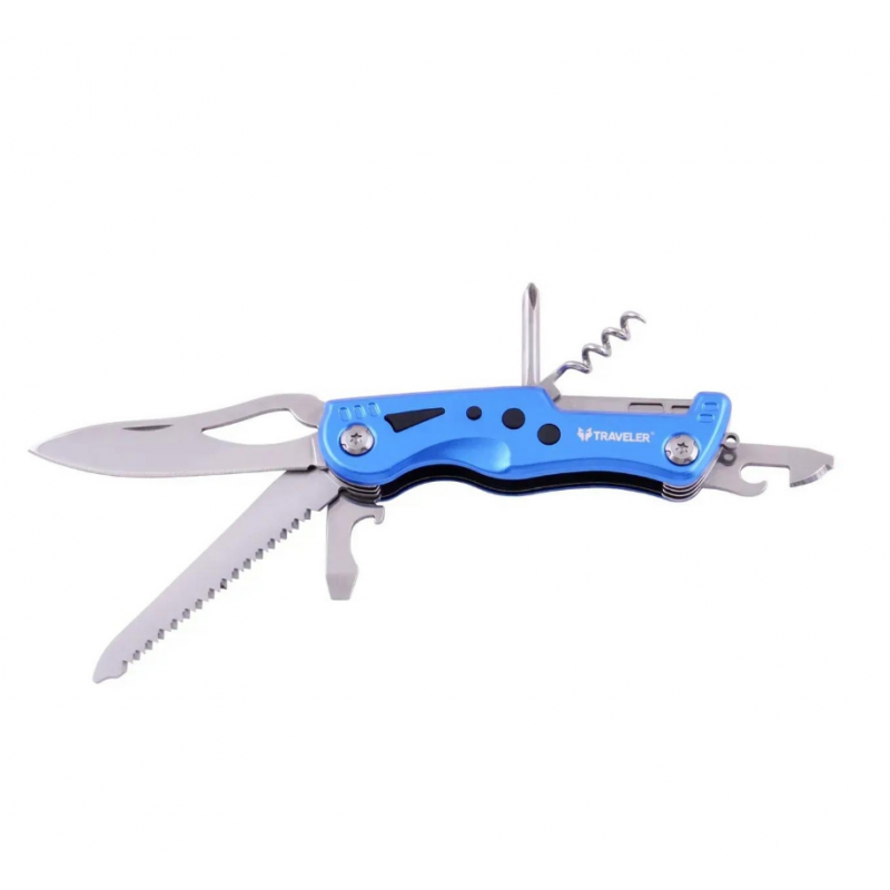 Мультитул Traveler MS-001 11 см Синий (2862399963) Мультитул Traveler MS-001 11 см Синий (2862399963)