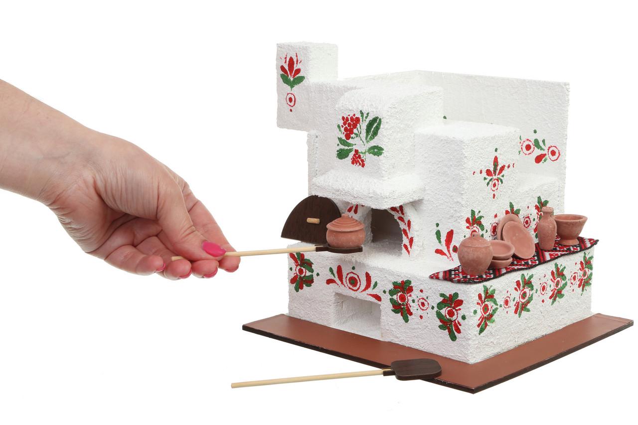 Керамічний конструктор із мініглинок українська піч - фото 5