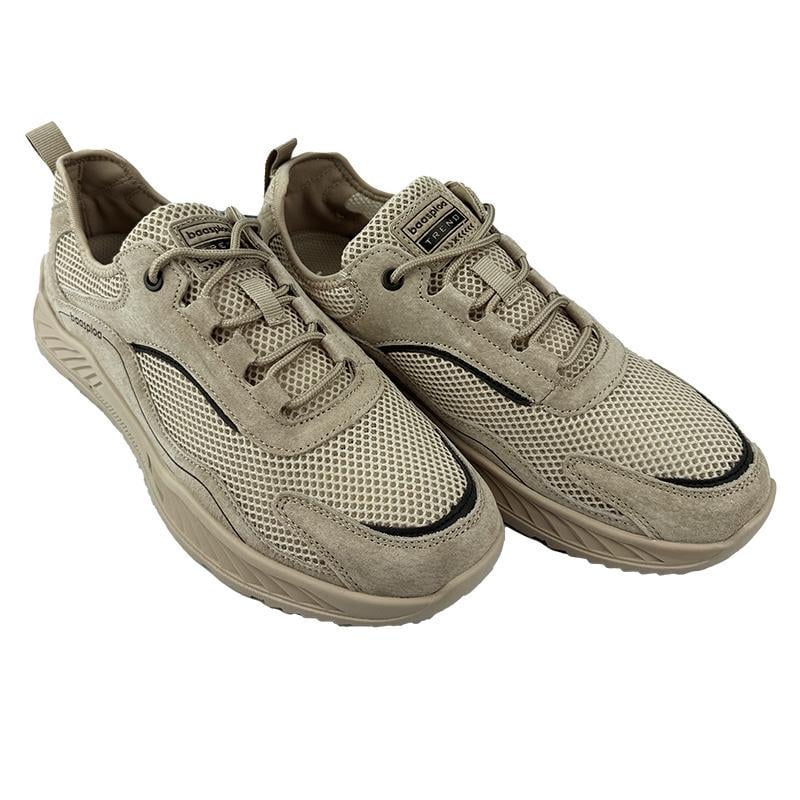 Кроссовки мужские сетка 30180-25 p. 42 27 см Бежевый