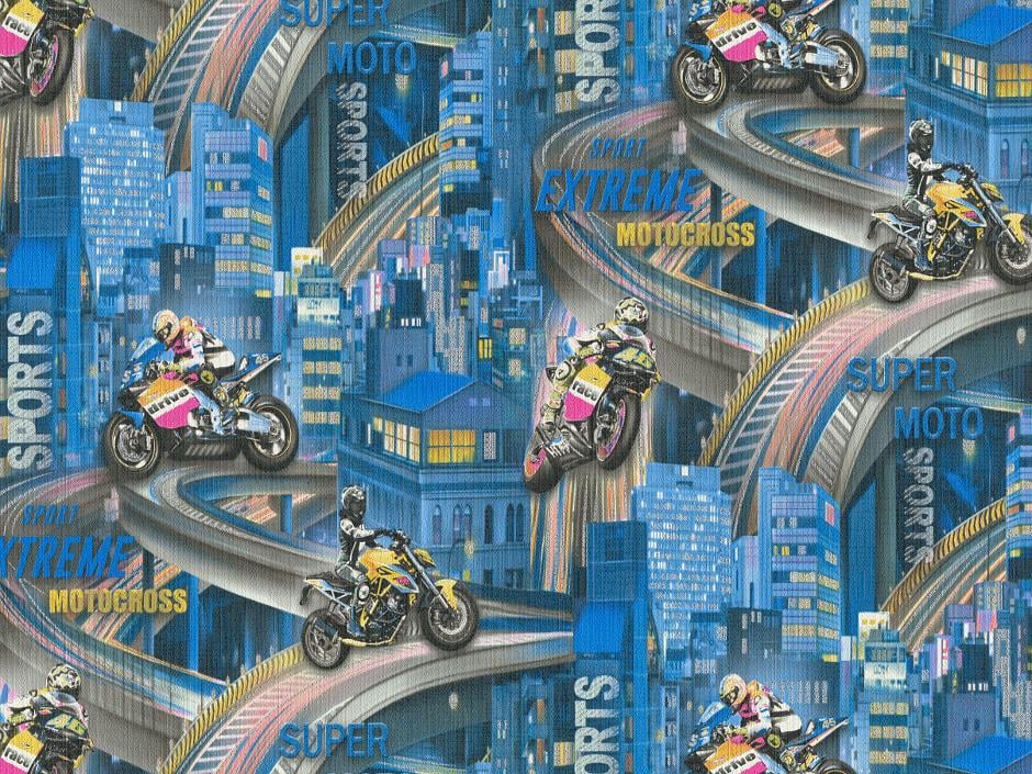 Обои виниловые горячего тиснения Слов'янські шпалери 2363-03 Драйв под шелк на флизелиновой основе 1,06х10 м (4752232067097)