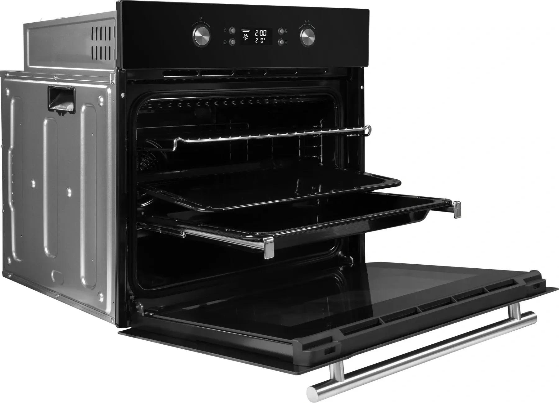 Духовой шкаф стильный Gunter&Hauer EOM 868 с грилем и конвекцией Черный - фото 4 Духовой шкаф стильный Gunter&Hauer EOM 868 с грилем и конвекцией Черный - фото 4