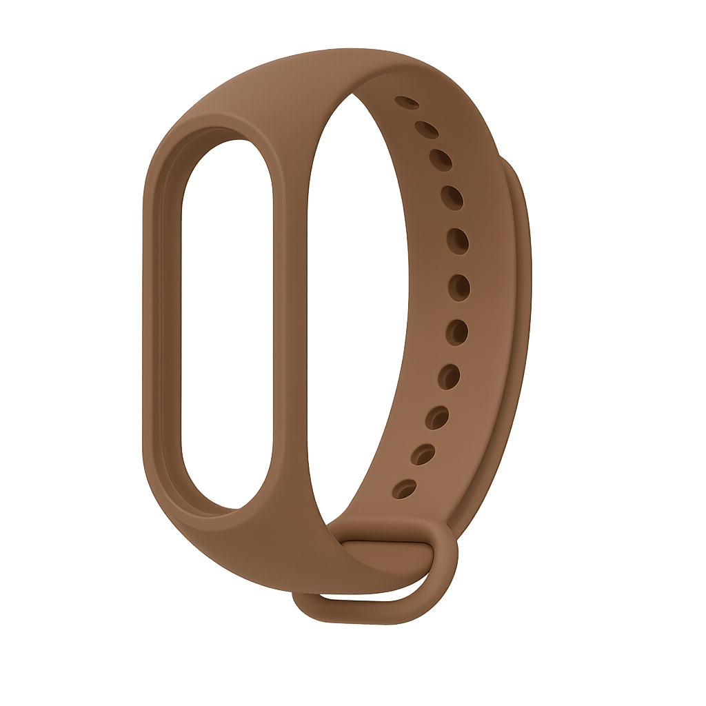 Ремешок для Xiaomi Mi Band 3/4 силиконовый Brown