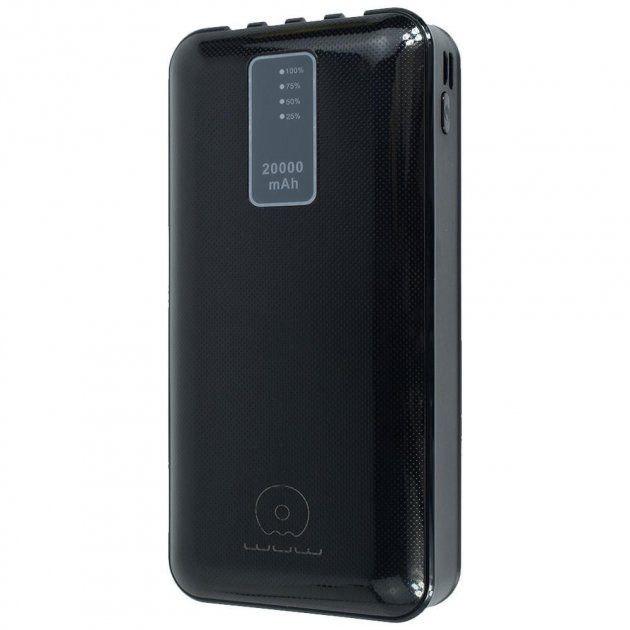 Повербанк Power Bank WUW U40 20000 mAh Black (W20000)