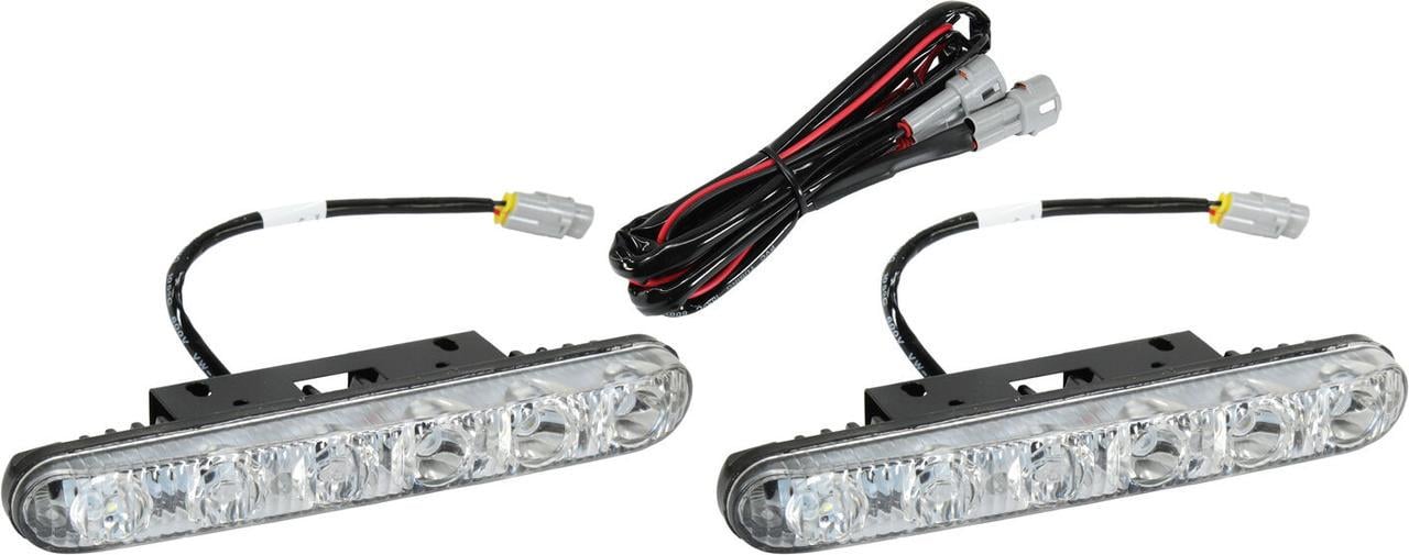 Фара дневного света CYCLONE DRL 12V LED 6 диодов Белый (9W DRL-616)