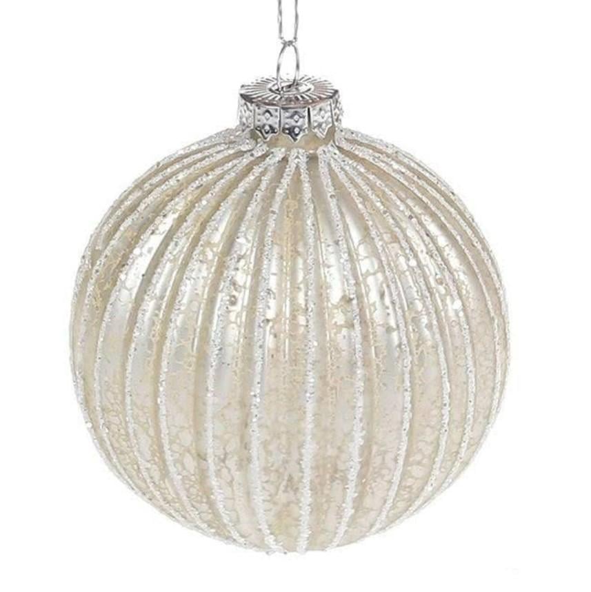 Набор шариков стеклянных 8 см 6 шт. (12654) - фото 1 Набор шариков стеклянных 8 см 6 шт. (12654) - фото 1