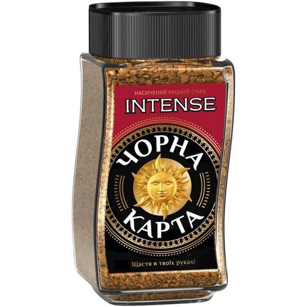 Кофе молотый Чорна Карта Intense 190 г