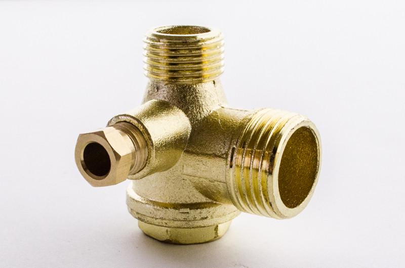 Клапан обратный с маленькой гайкой для компрессора (3118)