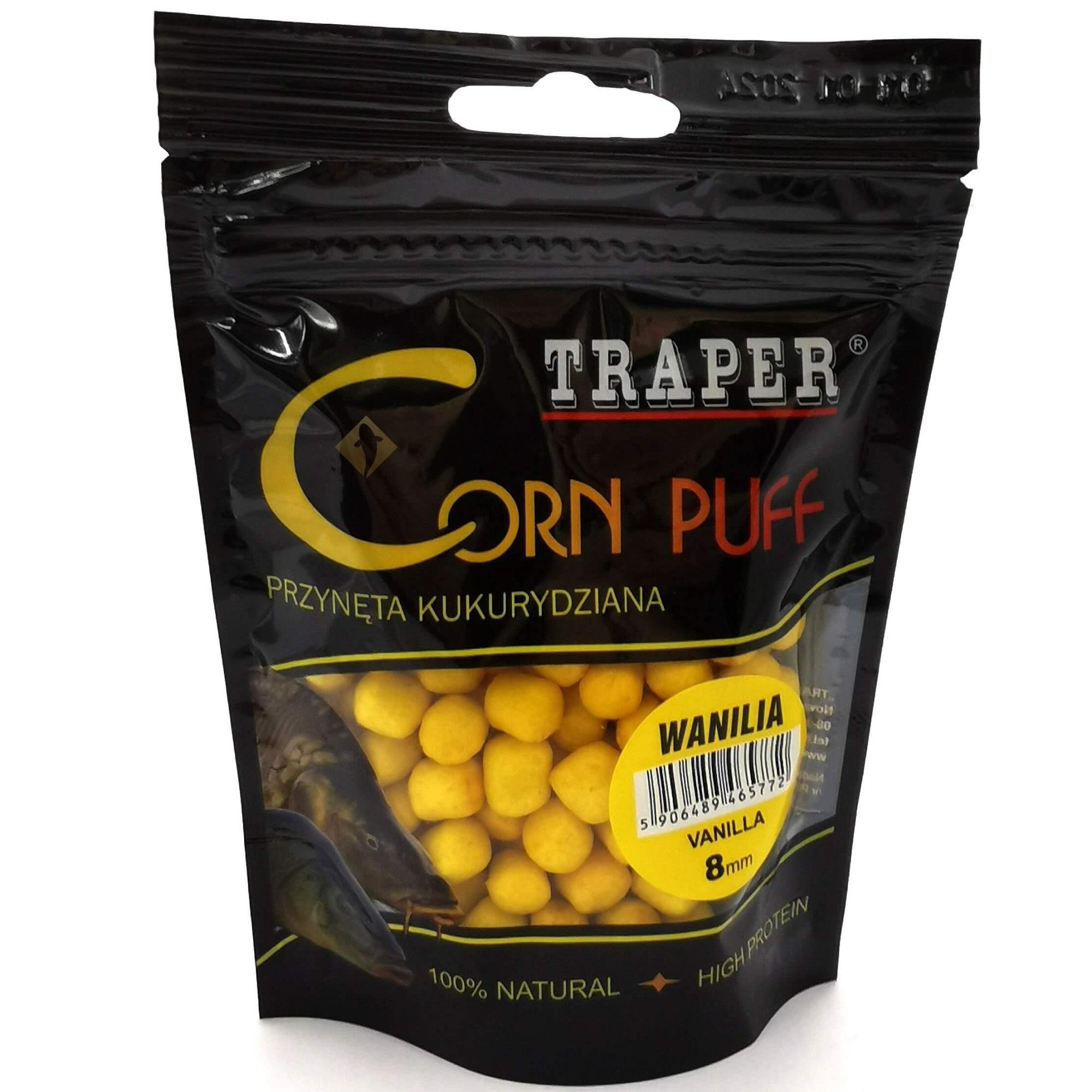 Насадка Traper Corn Puff 8 мм 20 г Ваниль