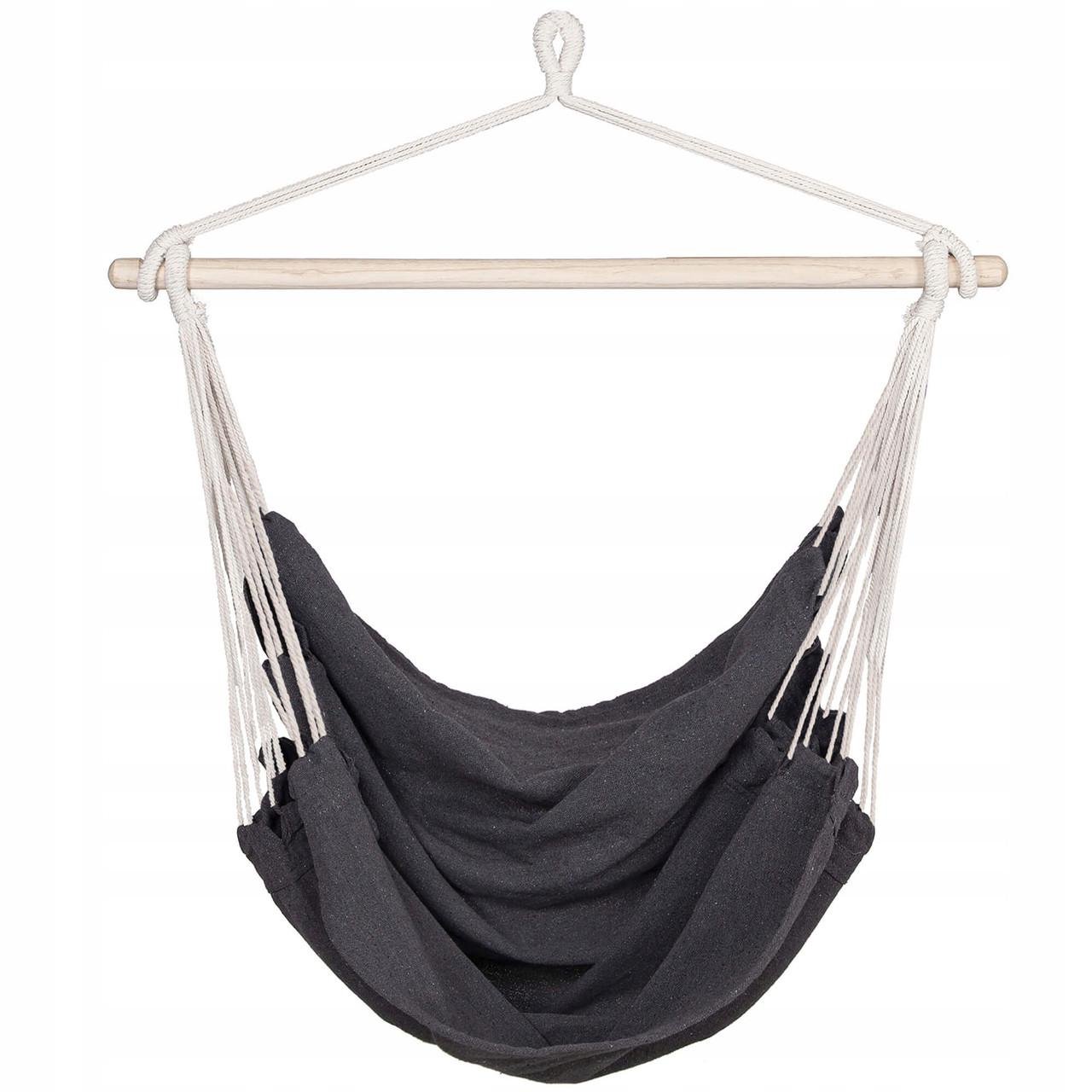 Кресло-гамак сидячий Springos HM042 130x100 см бразильский