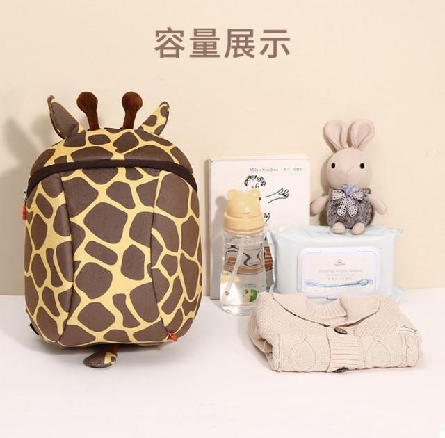 Рюкзак детский Жираф с поводком для детей 80-110 см Коричневый (IBD015K) - фото 4 Рюкзак детский Жираф с поводком для детей 80-110 см Коричневый (IBD015K) - фото 4