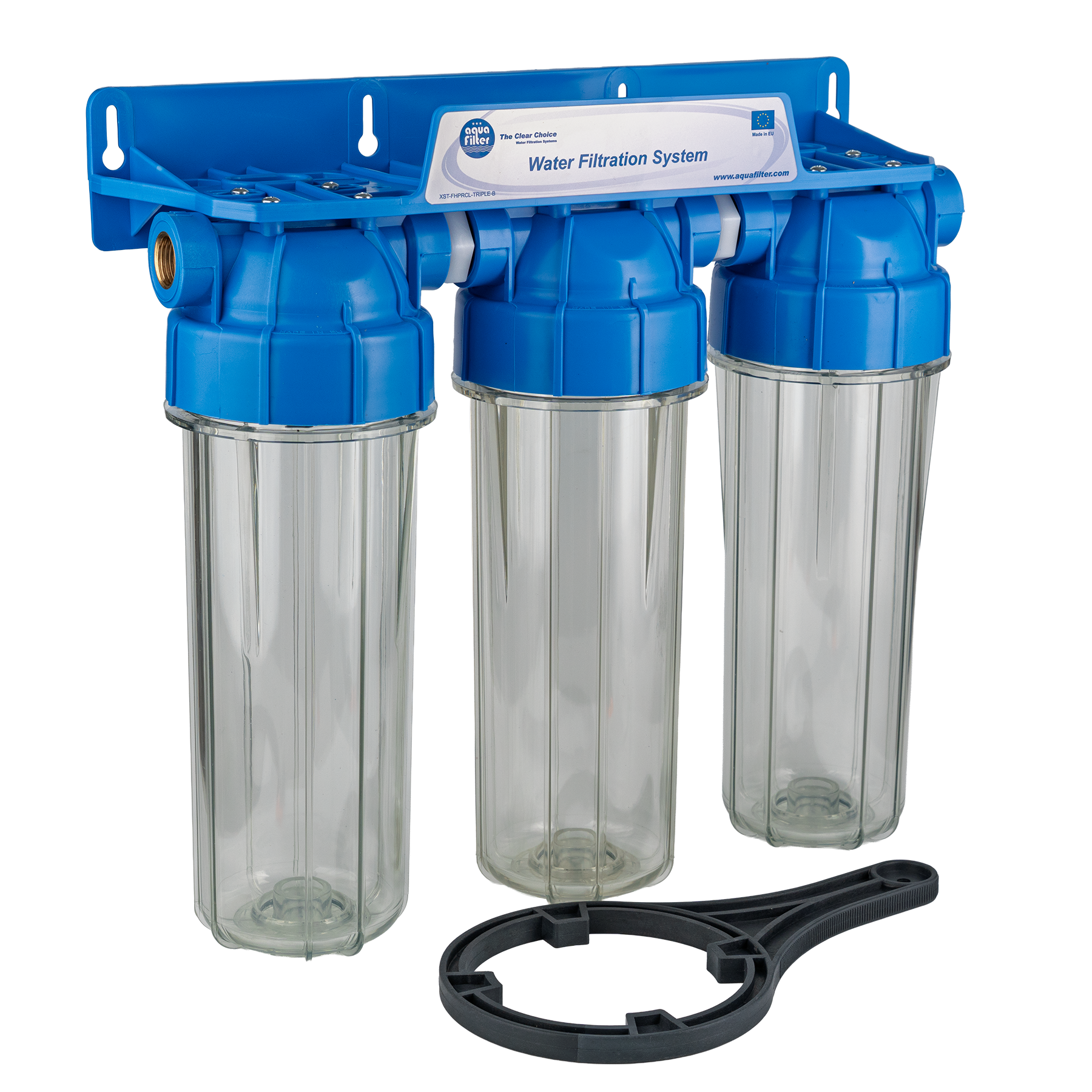 Фільтр магістральний триступінчастий Aquafilter FHPRCL34-B-TRIPLE (FHPRCL34-B-TRIPLE) Фільтр магістральний триступінчастий Aquafilter FHPRCL34-B-TRIPLE (FHPRCL34-B-TRIPLE)