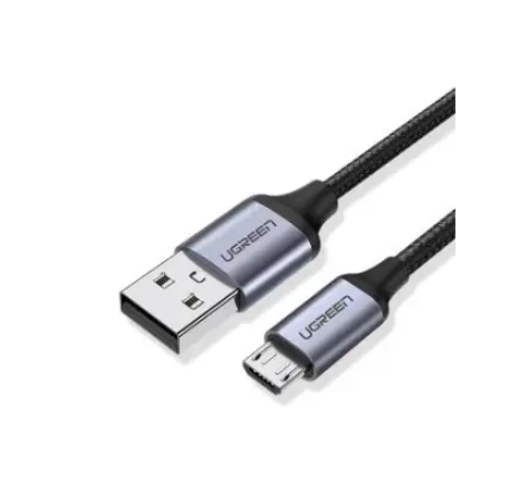 Кабель зарядний UGREEN Micro USB 2.0 5 V 2,4 A 2 m Black (US290)