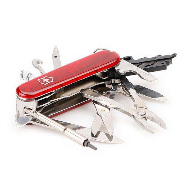 Нож складной Victorinox CyberTool 34 Red Trans (1.7725.T) - фото 2