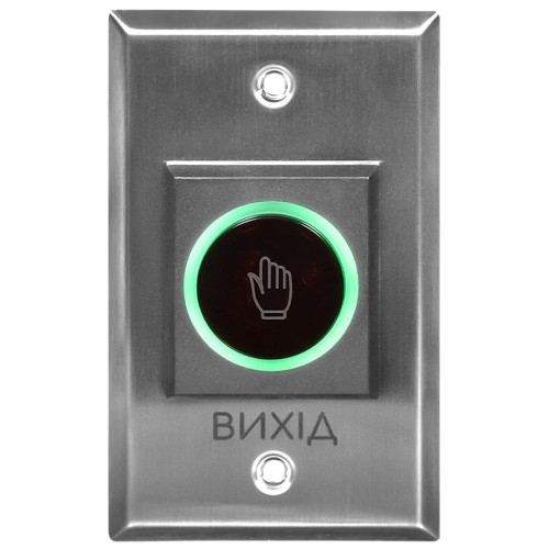 Бесконтактная кнопка выхода TRINIX ART-810F врезная 12-24В IP65 Серый (31559390)