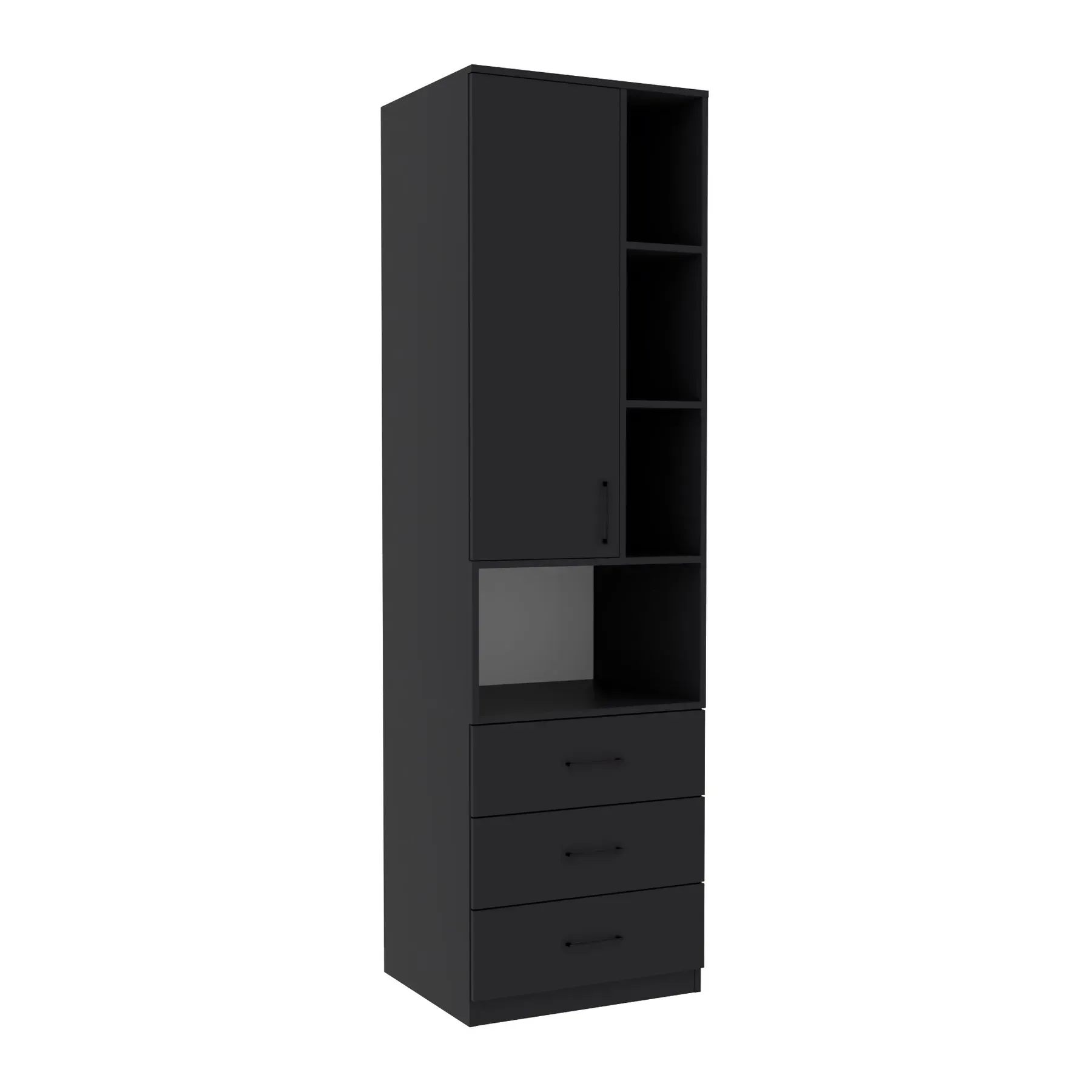 Шкаф для одежды Kontinent Tetris Т-4 600х520х2120 мм Антрацит (85521943) Шкаф для одежды Kontinent Tetris Т-4 600х520х2120 мм Антрацит (85521943)