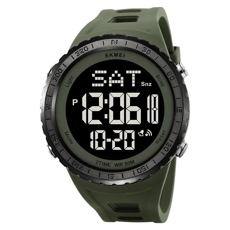 Наручные часы Skmei 2192GNBK d 50 мм Темно-зеленый (29596588)