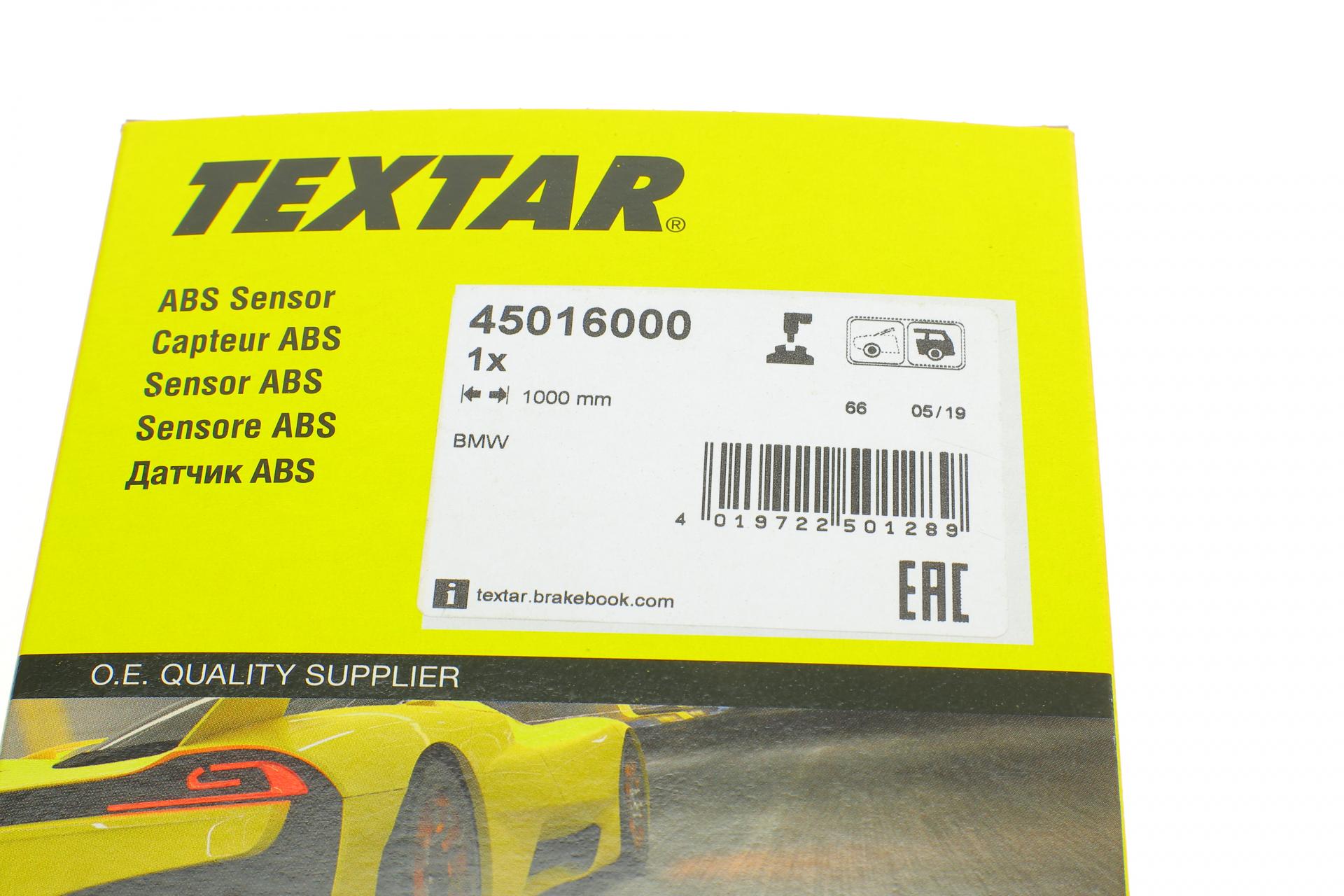 Датчик ABS задний BMW 1 E81/E87/3 E90/E91/E92 05-12 (45016000) - фото 7