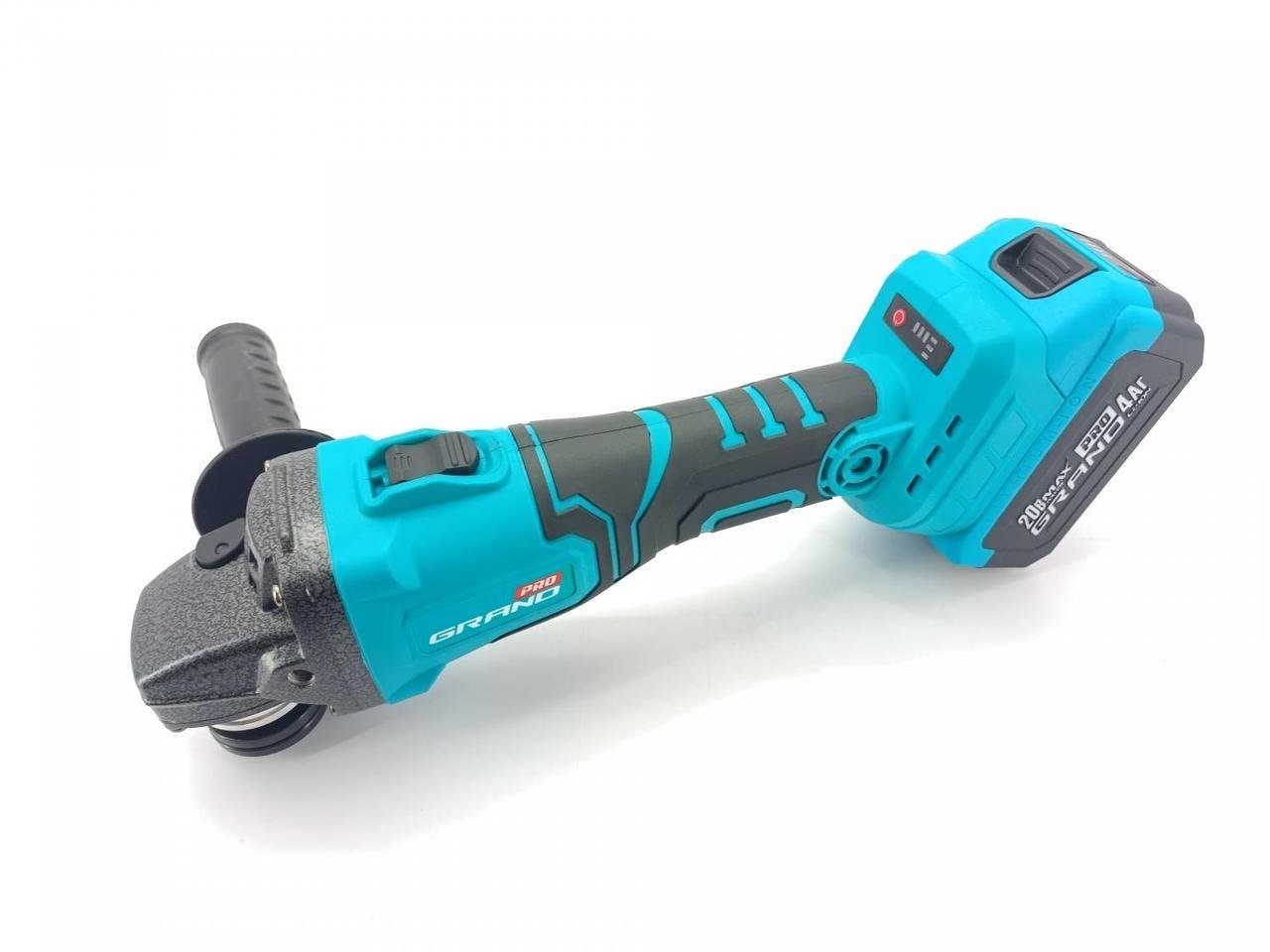 Болгарка акумуляторна Grand МШУ-20BL PRO 2 акумулятори/зарядне/кейс MAX POWER (2882454690)