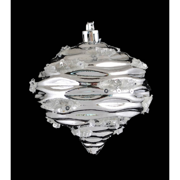 Игрушка на елку Кристалл 8 см Лавандовый (TY-5-R-478)