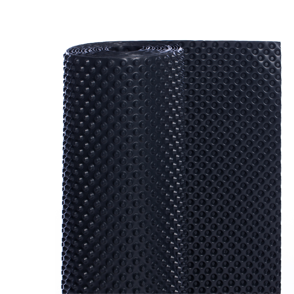 Мембрана для фундамента дренажная Fortex DREN 0,4 1,5x20 м 30 м2 (340058) - фото 1