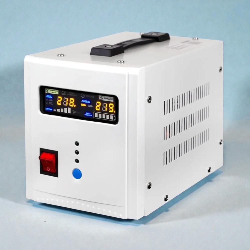 Джерело безперебійного живлення для котла Voltik 12В-220В чистий синус 800 Вт (24-643108)