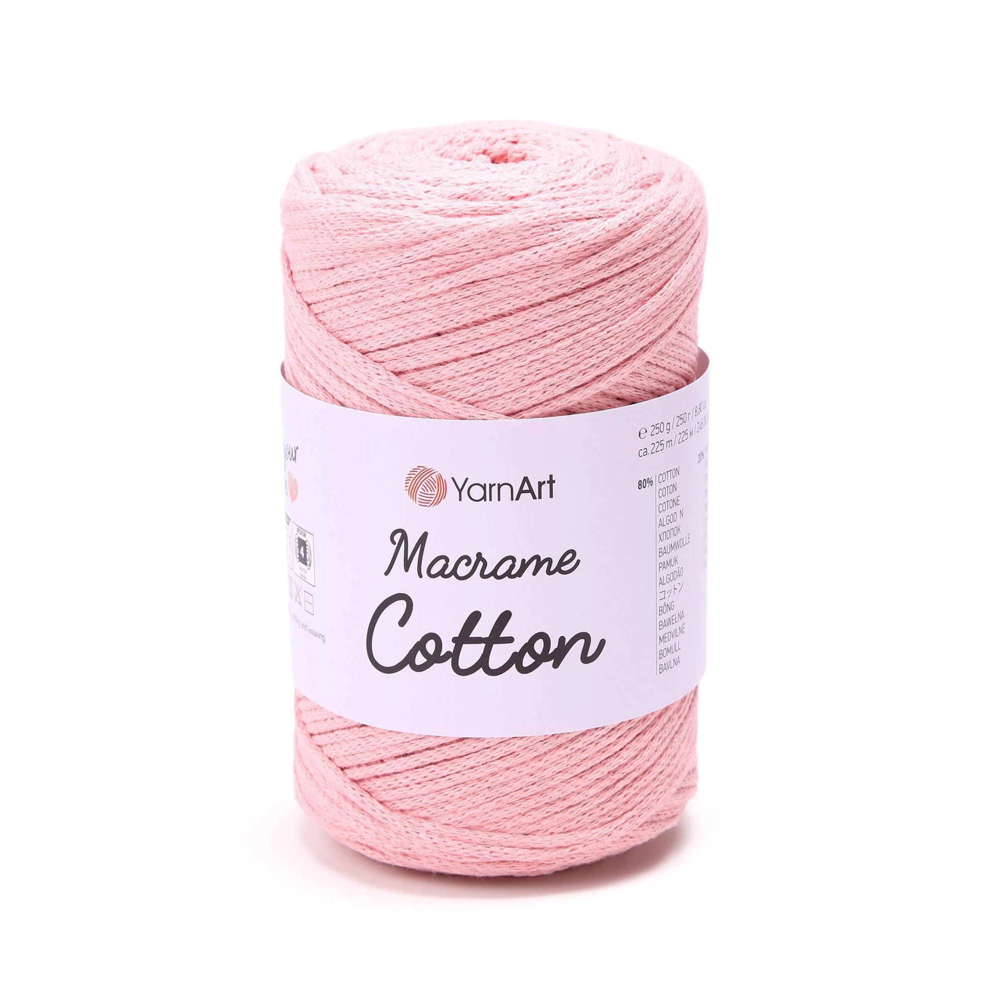 Шнур плетений для макрам Macrame Cotton 2 мм Персиковий №767 (2199684776) Шнур плетений для макрам Macrame Cotton 2 мм Персиковий №767 (2199684776)